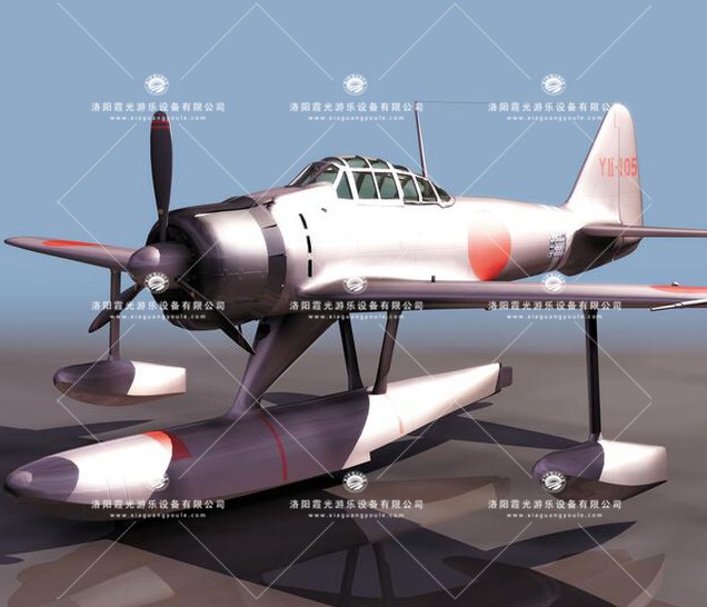 甘州3D模型飞机_